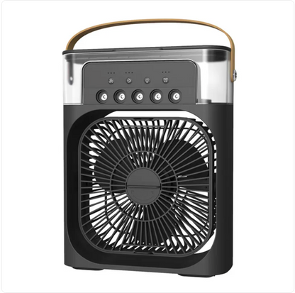 Mini Aire Portátil 3 en 1 – Enfría, Humidifica y Refresca al Instante